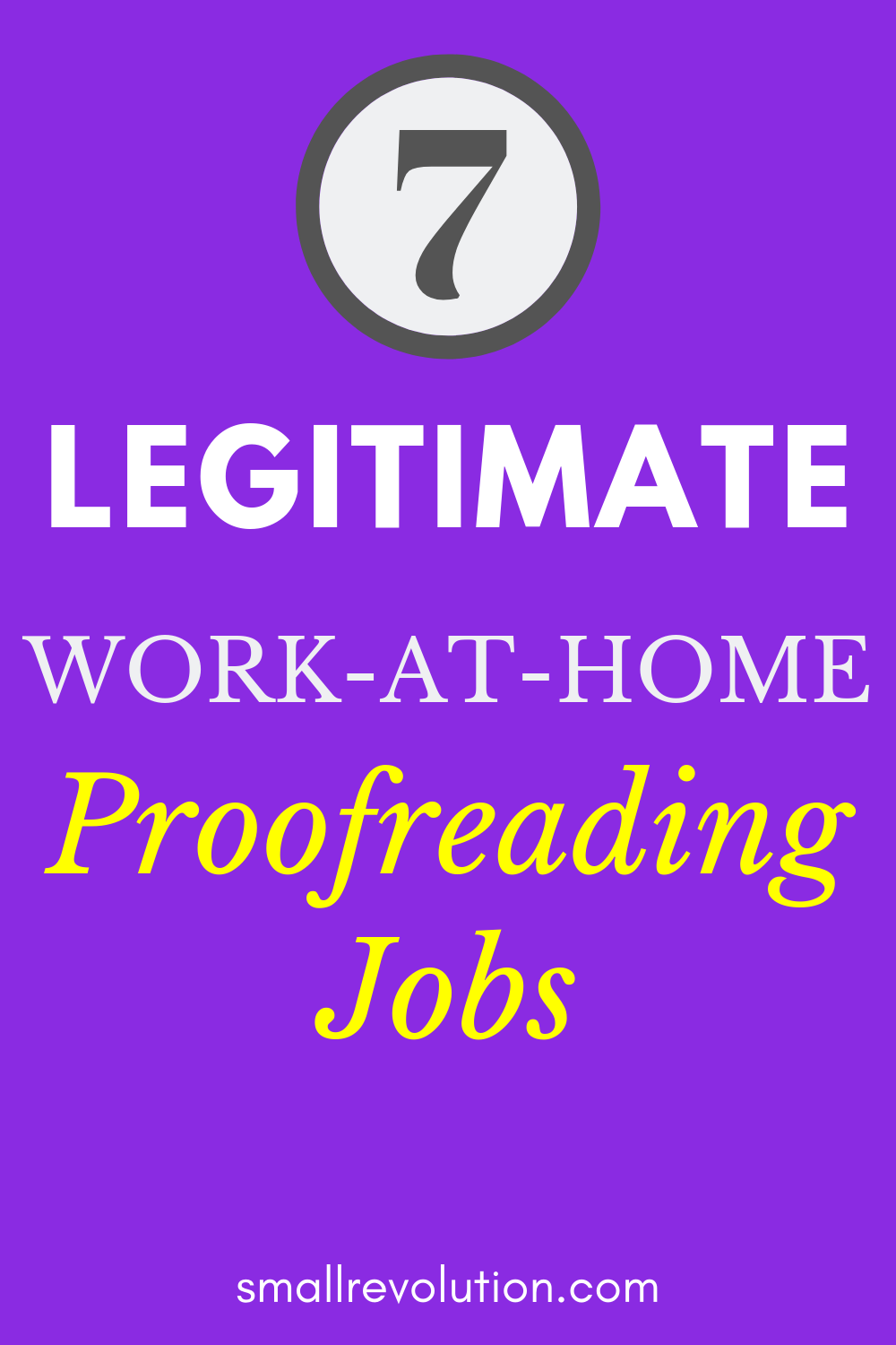 proofreading jobs at home