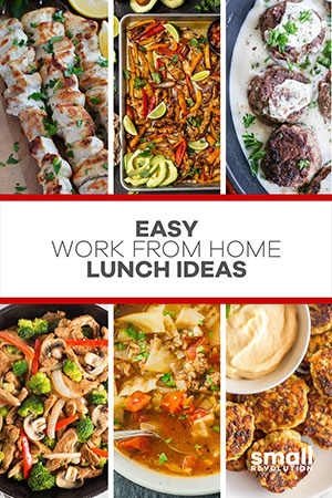 Easy Work From Home Lunch Recipes (Because We're Still In A Pandemic) –  Seek Satiation