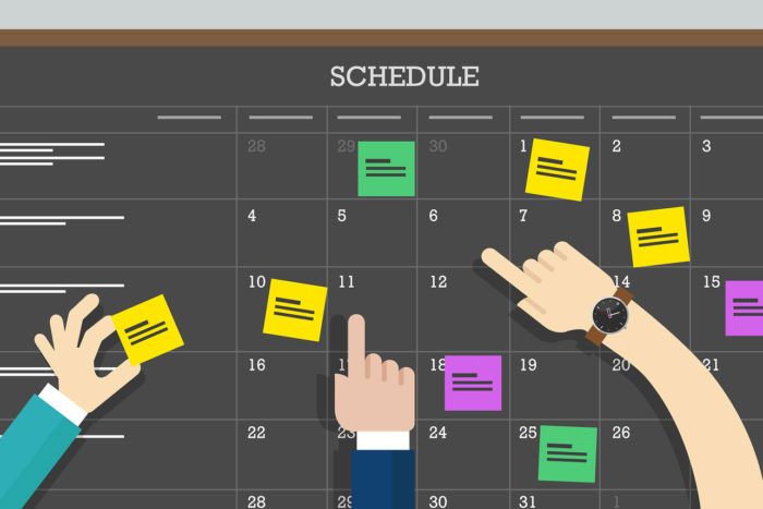 Work schedule management