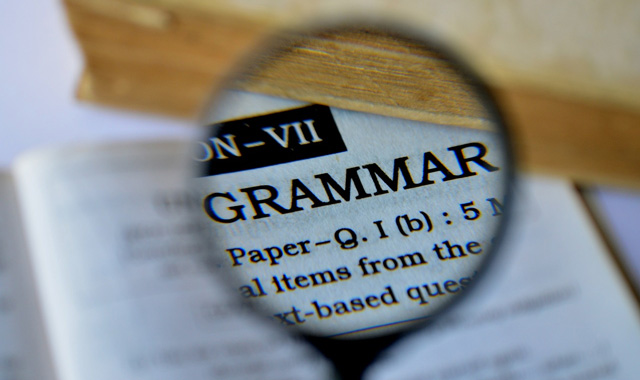 grammar magnifying lens